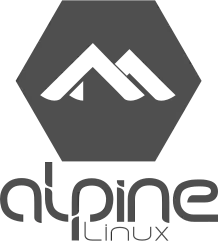 Logo oficial de Alpine Linux