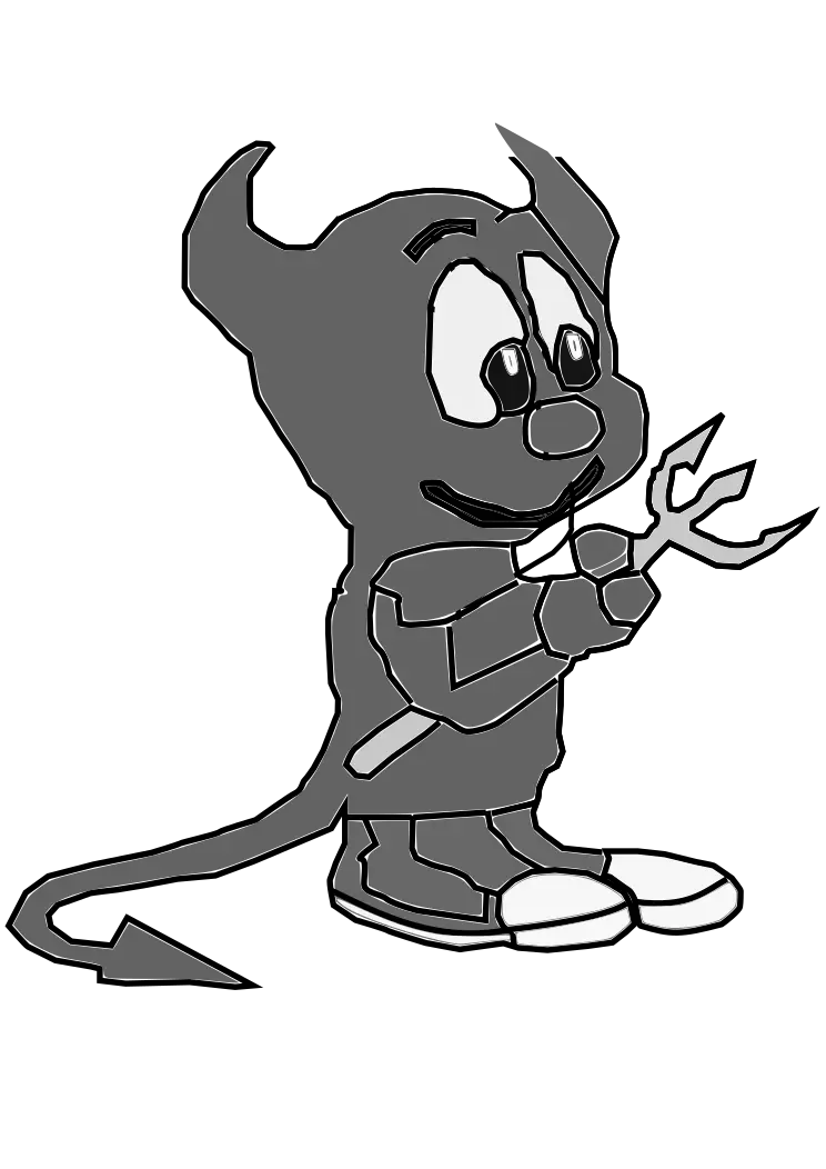 BSD Daemon, la mascota con forma de diablillo del proyecto BSD y de FreeBSD