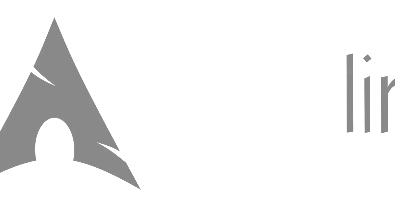 Logotipo oficial de Arch Linux