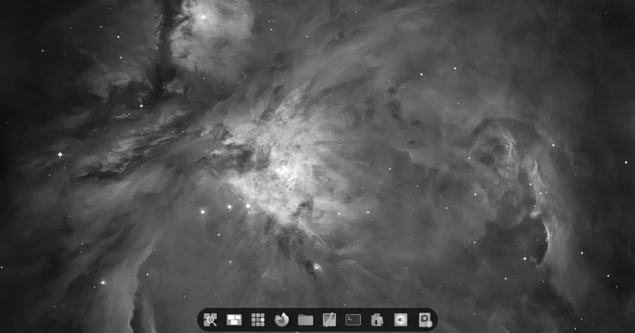 Escritorio por defecto de Pop!_OS 24.04 LTS con el nuevo entorno COSMIC