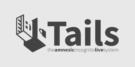 Logotipo oficial de Tails, el sistema operativo en vivo orientado al anonimato